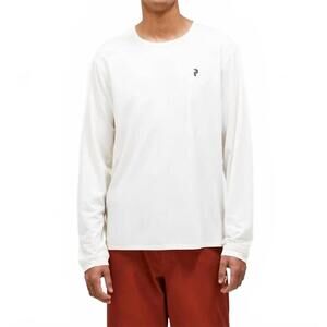 NEW PEAK PERFORMANCE trail long sleeve shirt in white